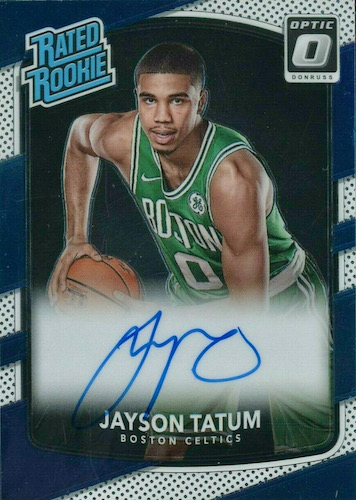 Jayson Tatum Rookie Card Guide, Top RC List, Best Autographs