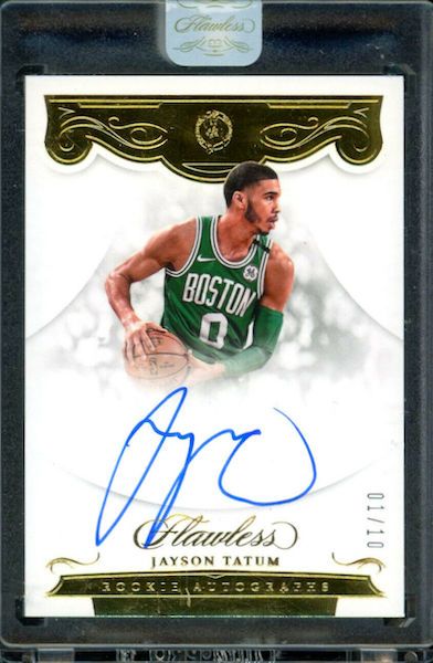 Jayson Tatum Rookie Card Guide, Top RC List, Best Autographs