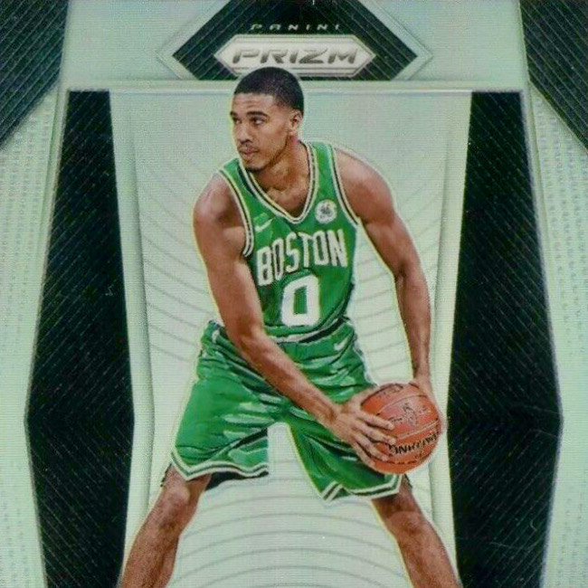 Jayson Tatum Boston Celtics Autographed 2017-18 Panini Prizm