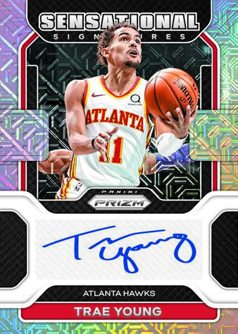 Panini Prizm Basketball 2021-22 Sensational Swatches Orange Ice Jersey