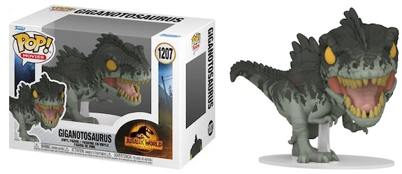 Funko POP Movies Jurassic World Dominion - Gigantosaurus gray