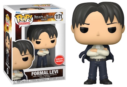 Funko Pop Attack on Titan 1171 - Formal Levi EXCLUSIVE GameStop