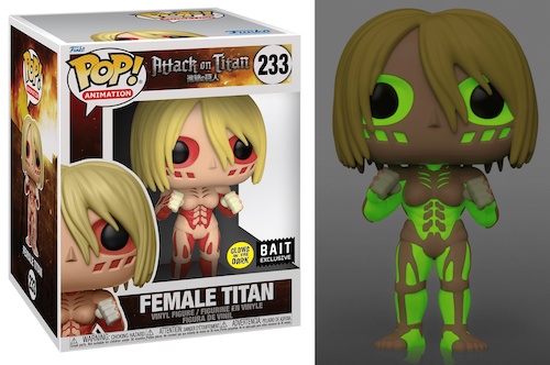 Funko dévoile des POP! Vinyls l'Attaque des Titans - Bubble BD