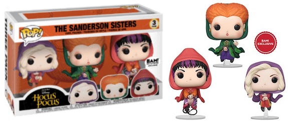 PRE-ORDER: Funko POP Disney: Hocus Pocus - 3 Pack Flying Sanderson