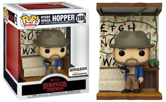 FIGURINE DE COLLECTION Netflix Funko Pop Stranger Things scène TV