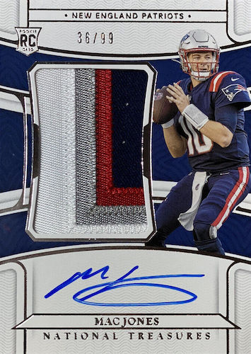 2021 Impeccable Football RPA Rookie Mac Jones Auto 25/25!!! Patriots!