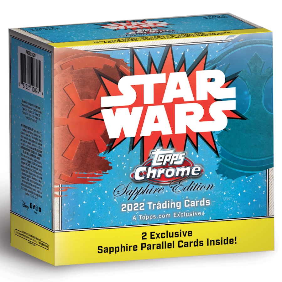 2022 Topps Chrome Sapphire Star Wars Checklist, Set Info, Boxes