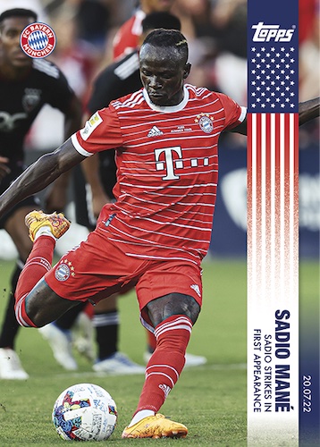 2022 Topps FC Bayern München US Summer Tour Soccer Cards Checklist 3