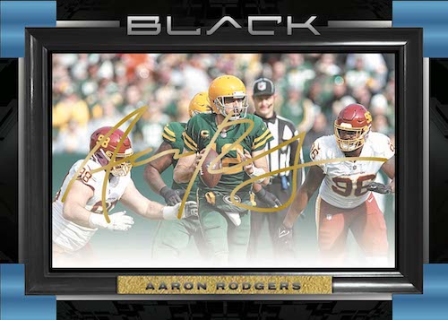 2021 Panini One Black #157 Aaron Rodgers Autograph Auto 1/1 – Burbank  Sportscards