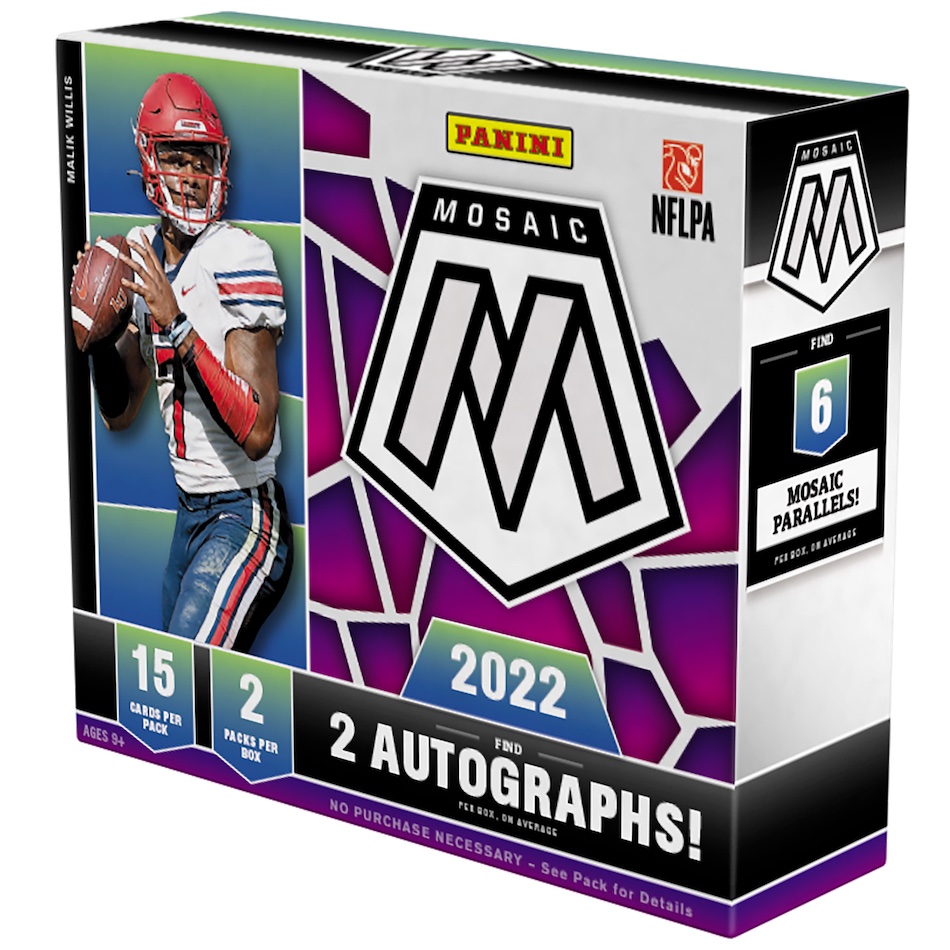 2022 Panini Mosaic Draft Picks Football Checklist Set Info Boxes 2022 Panini Mosaic Draft Picks Football Checklist Set Info Boxes
