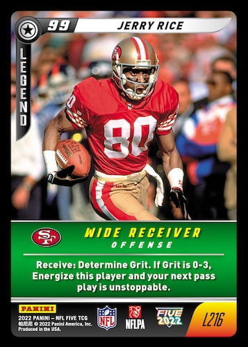 2021 Panini NFL Five Trading Card Game Booster 