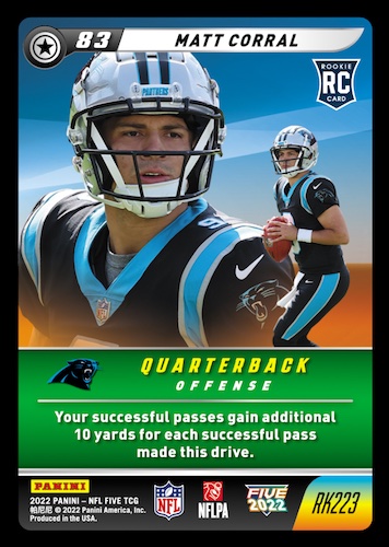 Panini - 2021 Edition NFL Five Trading Card Game - STARTER DECK (57 Cards):   - Toys, Plush, Trading Cards, Action Figures & Games online  retail store shop sale