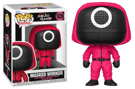 Funko Pop! Television: Squid Game Collectors Set - Netflix 3 Figure Set Includes: Player 456, Player 001, and Masked Worker