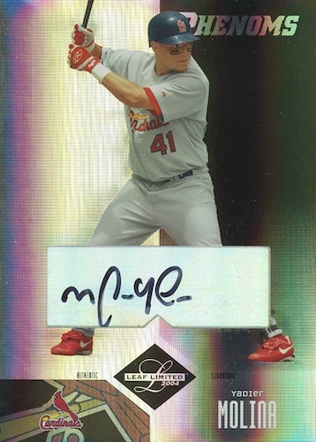 Top Yadier Molina Cards List, Rookies, Autographs, Most Valuable