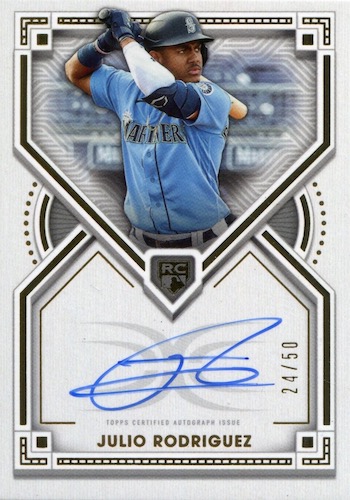 thumbnail image 2 of 25-Card Lot Of Julio Rodriguez 2018 Leaf Rookie Cards - Seattle Mariners RC 2 of 6
