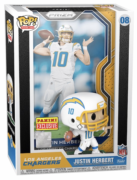 Checklist Justin Herbert - Funko Gold