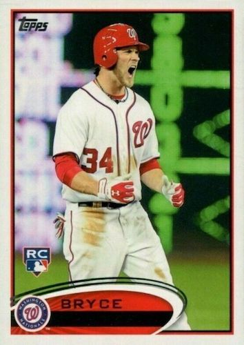 2020 TOPPS BRYCE HARPER ROOKIE RETRO RC LOGO MEDALLION CARD RCR-BH