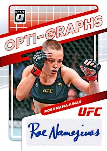 2022 Donruss Optic UFC MMA Cards Checklist 7