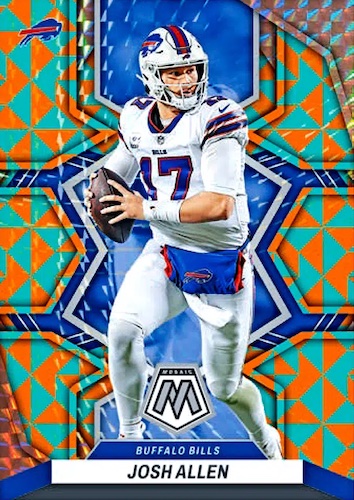 2022 Panini Mosaic - [Base] - Reactive Orange Mosaic Prizm #291