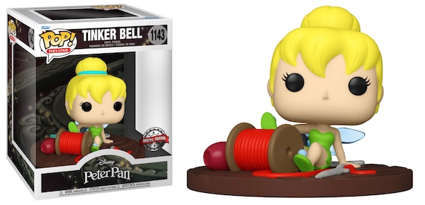 Funko Pop Town Disney Peter Pan Smee avec crâne de roche