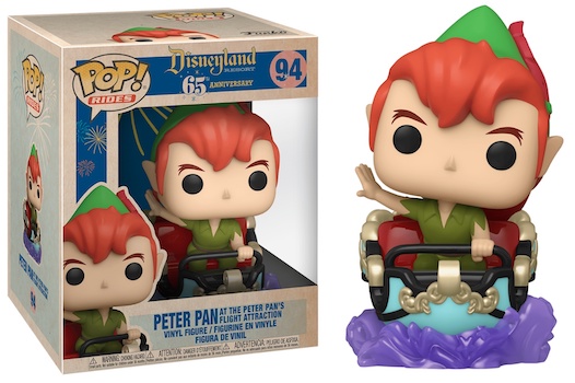 Funko Pop Town Disney Peter Pan Smee avec crâne de roche