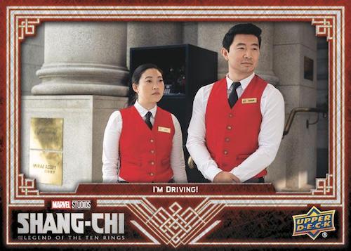 shang chi trading cards