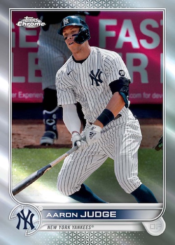 2022 Topps Chrome - Aaron Judge - Pink Refractor - #191/399 - #99 Yankees!