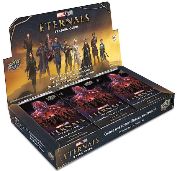 Upper Deck Eternals Checklist, Set Details, Boxes, Reviews, Date