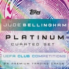 2022-23 Topps Jude Bellingham Platinum Curated UEFA Soccer Cards Checklist