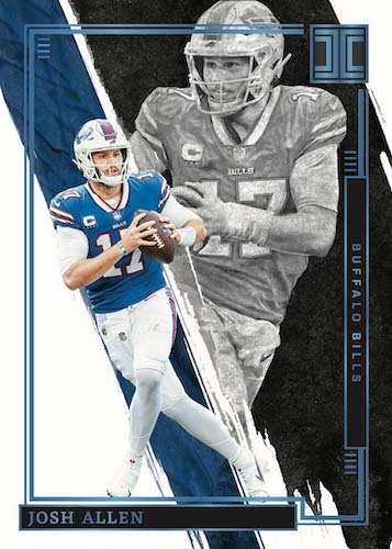 2022 Panini Obsidian Josh Allen Equinox Gear 4 Color Patch 05/10 Bills