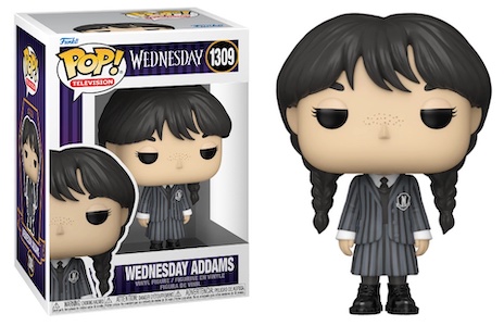 Christina Ricci Signed The Addams Family #803 Wednesday Addams Funko Pop!  Vinyl Figure (Beckett COA) (See Description)