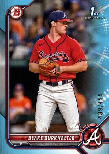 thumbnail image 2 of 2022 Bowman Draft Zach Neto BD-18 1st Bowman Card - Los Angeles Angels Rookie 2 of 6