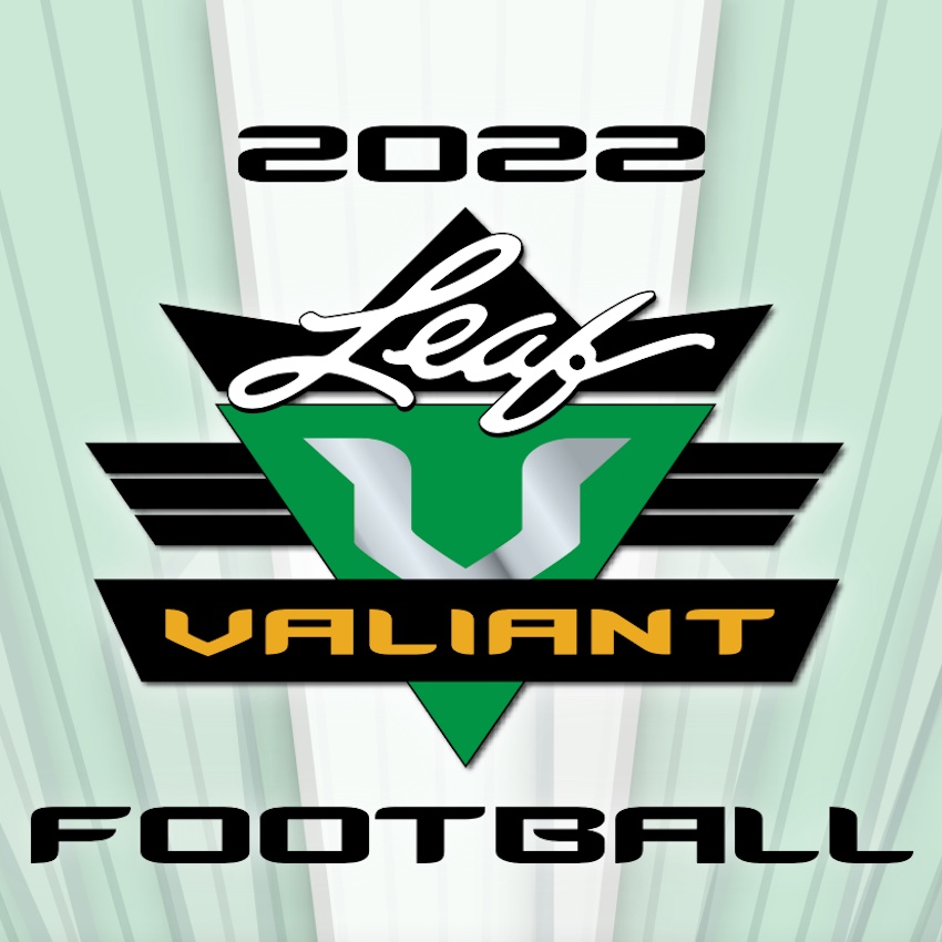 2022 Leaf Valiant Football Checklist, Set Details, Boxes, Reviews