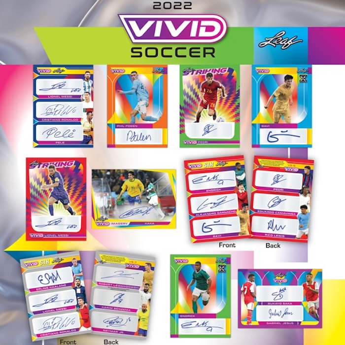 2022 Leaf Vivid Soccer Checklist, Set Info, Boxes, Date, Reviews