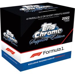 2022 Topps Chrome Sapphire Edition Formula 1 Racing Cards - Checklist Added
