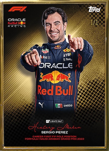 2022 Topps F1 Lights Out Checklist, Formula 1 Set Info, Buy Boxes