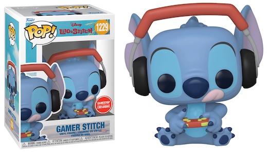 Funko Pop Gamer Stitch - 1229 - GameStop // Just One Pop Showcase 