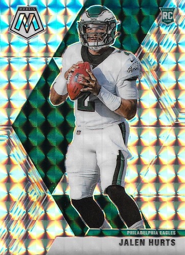 Jalen Hurts 2020 Select Select Certified Rookies - Silver #22