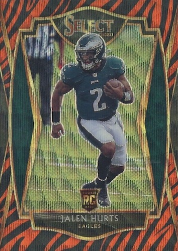 : 2020 Panini Select #50 Jalen Hurts Concourse NM-MT