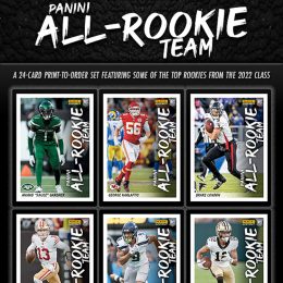 2022 Panini Instant All-Rookie Team Football Cards - Checklist Added