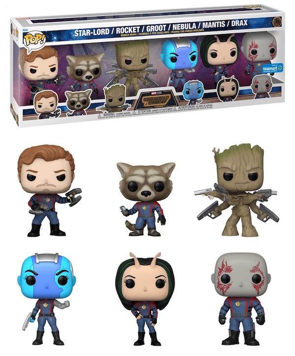 Funko Pop Guardians of the Galaxy Vol. 2 Star Lord CHASE Figure w/ Protector