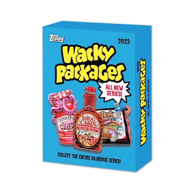 2023 Topps Wacky Packages All New Series Checklist, Info, Boxes