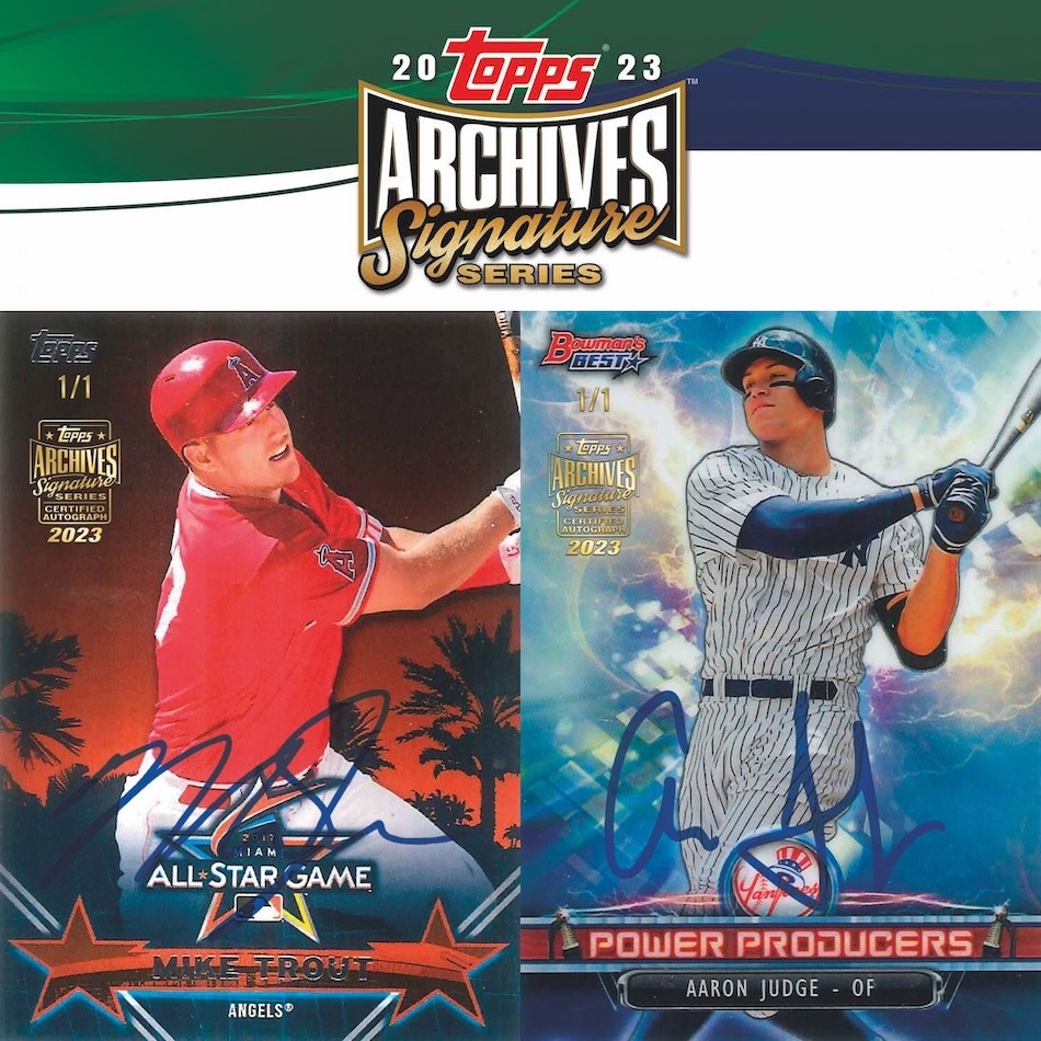 2023 Topps Archives Signature Series Active Checklist Info, Boxes