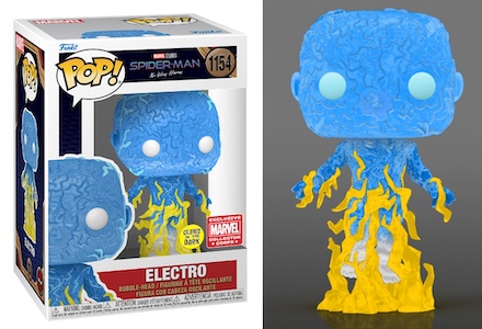 Marvel Funko Pop Vinyl 4 Figure Spiderman 2 Electro 