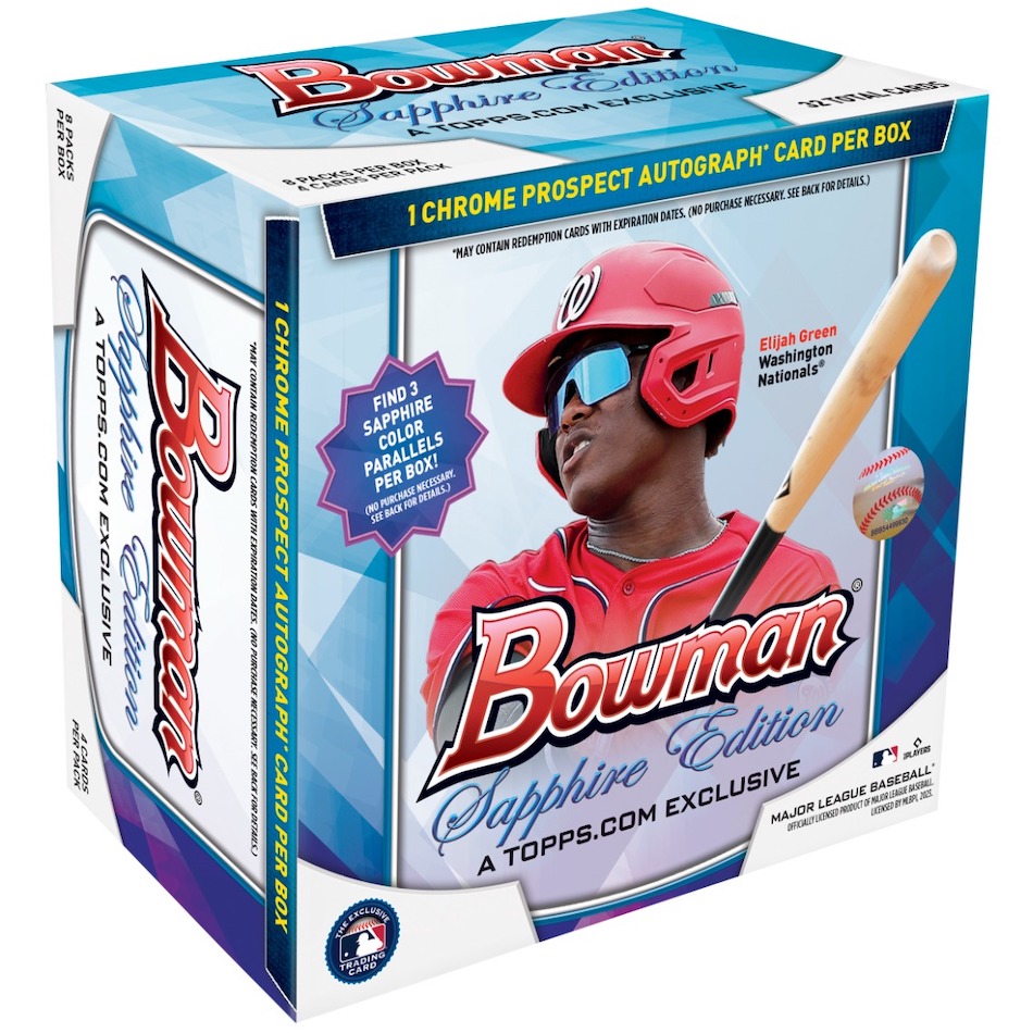 2023 Bowman Sapphire Edition Baseball Checklist, Set Details