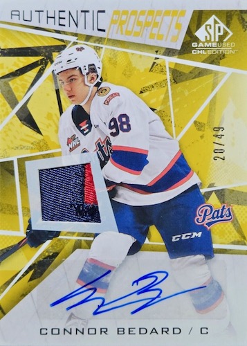 thumbnail image 2 of 2023 Connor Bedard Rookie Fix Hockey Card - Auctioneering 2 of 13