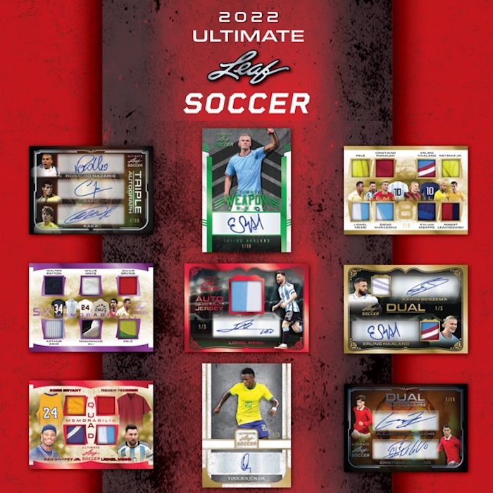 2022 Leaf Ultimate Soccer Checklist, Set Info, Boxes, Date, Review