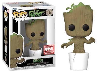 Funko Pop! Marvel Studios I Am Groot: Groot With Cheese Puffs #1196 Vinyl  Figure