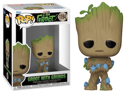 Funko POP! Marvel: I Am Groot - Groot w/ Grunds #1194