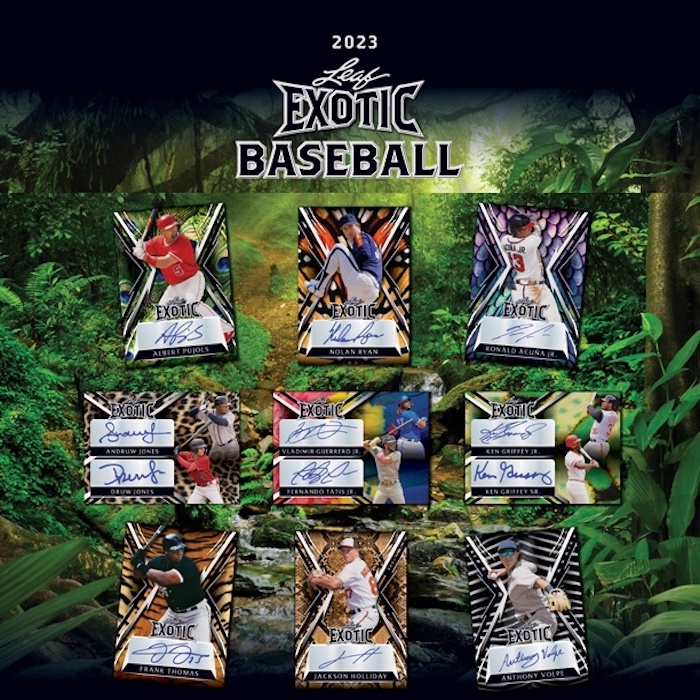 2023 Leaf Exotic Baseball Checklist, Set Info, Box Reviews, Date